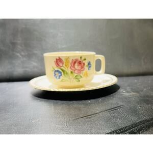 Harker Pottery Company Tea Cup And Saucer